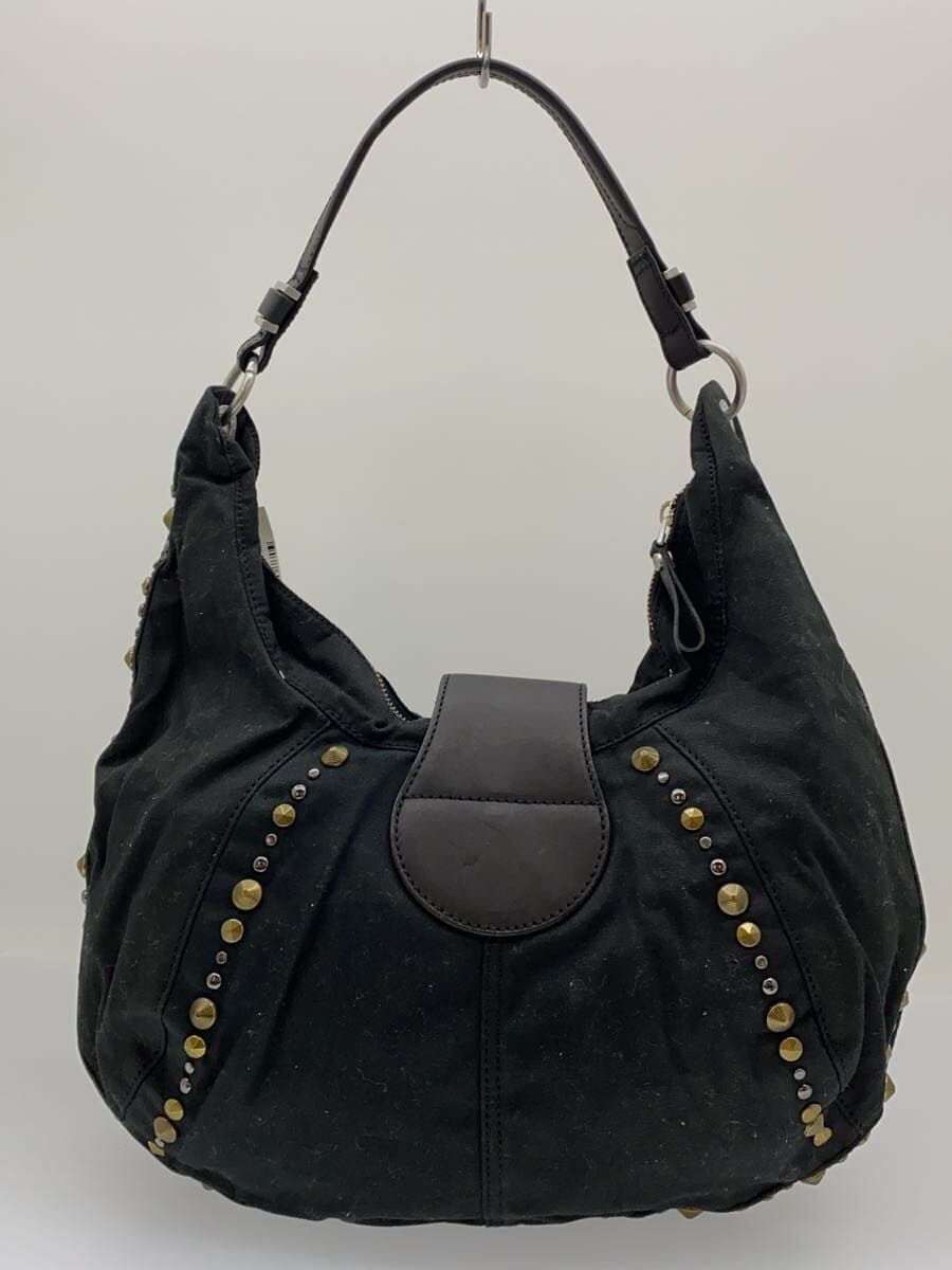 DIESEL shoulder bag canvas BLK 3
