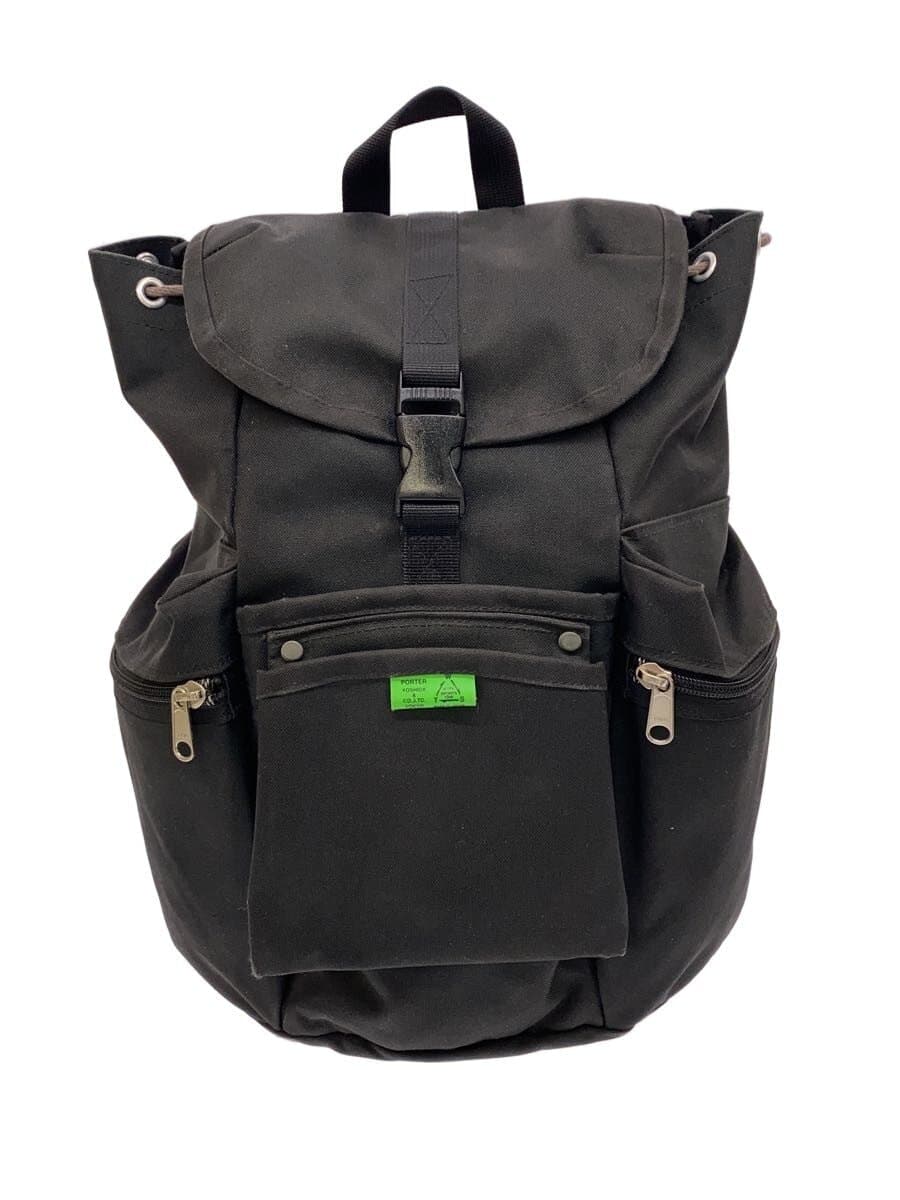 PORTER Backpack Front Logo Polyester BLK