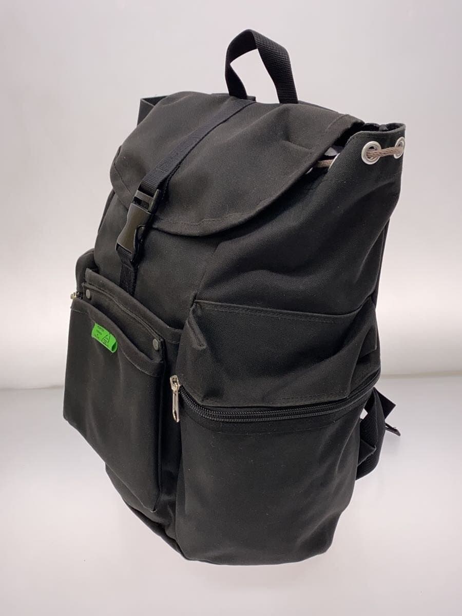 PORTER Backpack Front Logo Polyester BLK 2