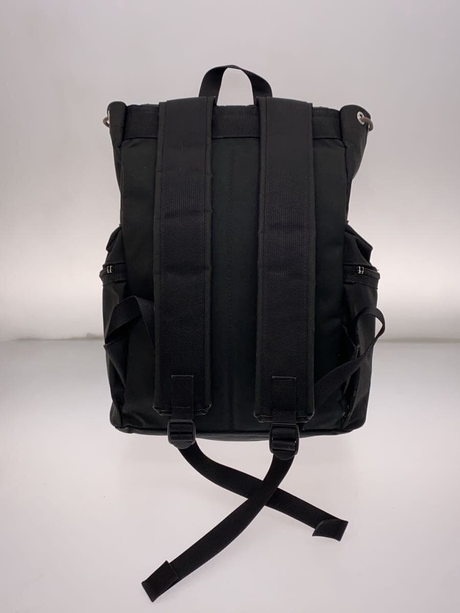 PORTER Backpack Front Logo Polyester BLK 3