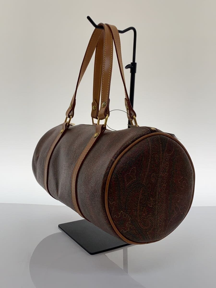 ETRO Mi Boston Bag Paisley Leather BRD All Over Pattern 2