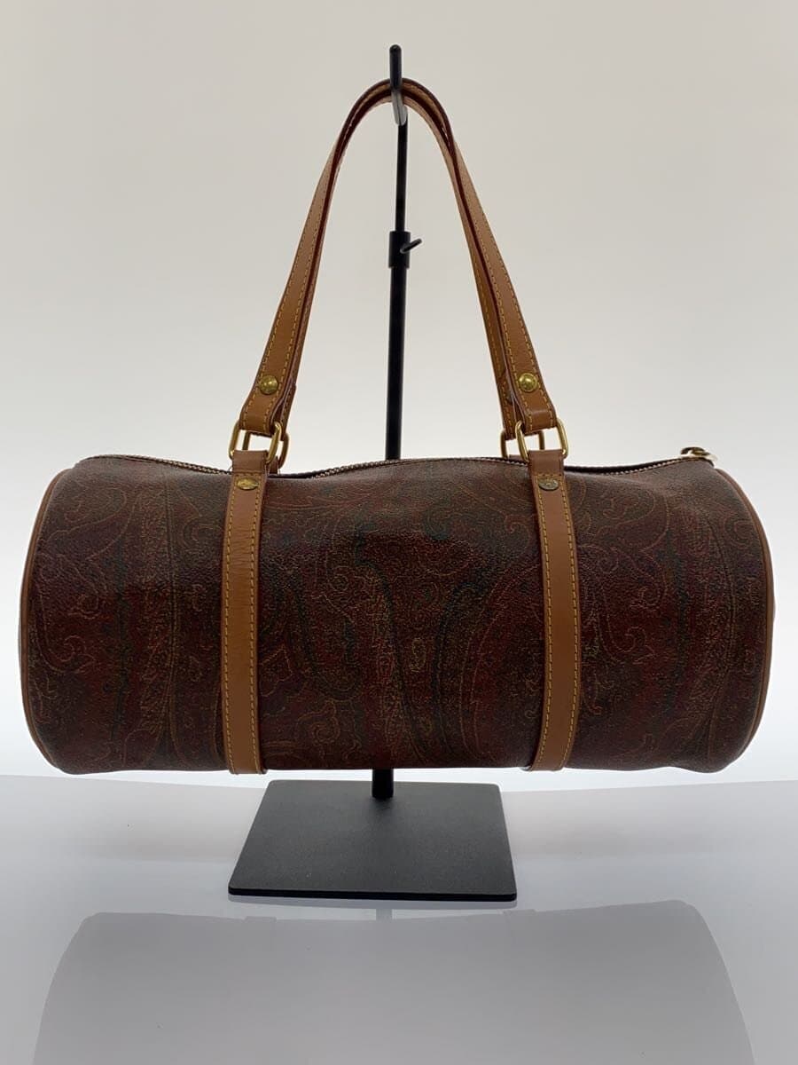 ETRO Mi Boston Bag Paisley Leather BRD All Over Pattern 3