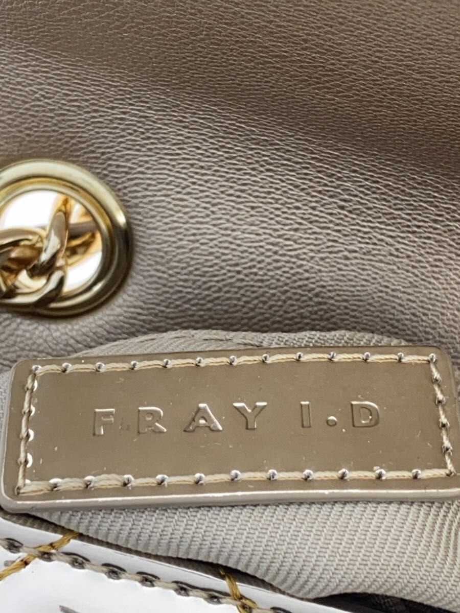 FRAY I.D25AW Metallic Chain Bag Faux Leather Gold FWGB255314 5