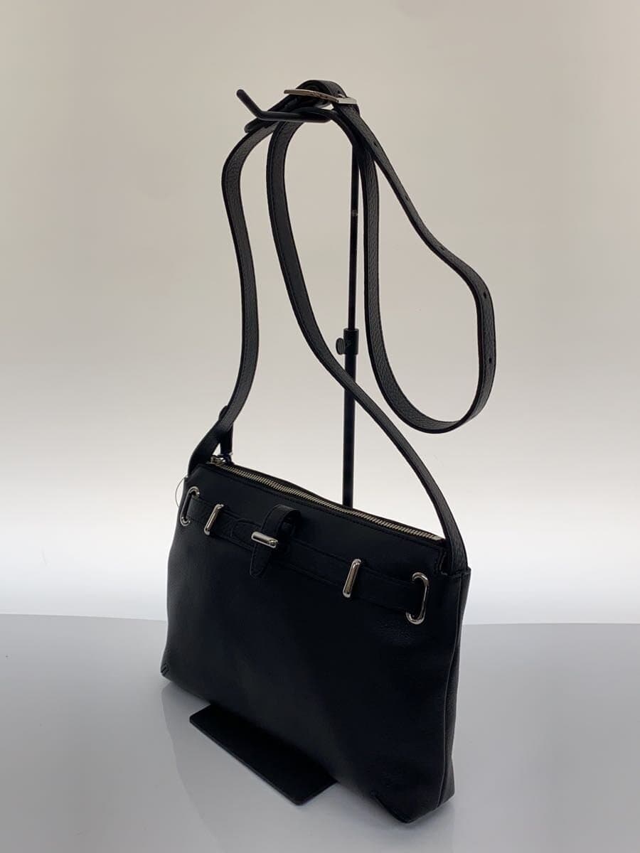 PELLE MORBIDA Shoulder Bag Cowhide Black PMO-MB081 2