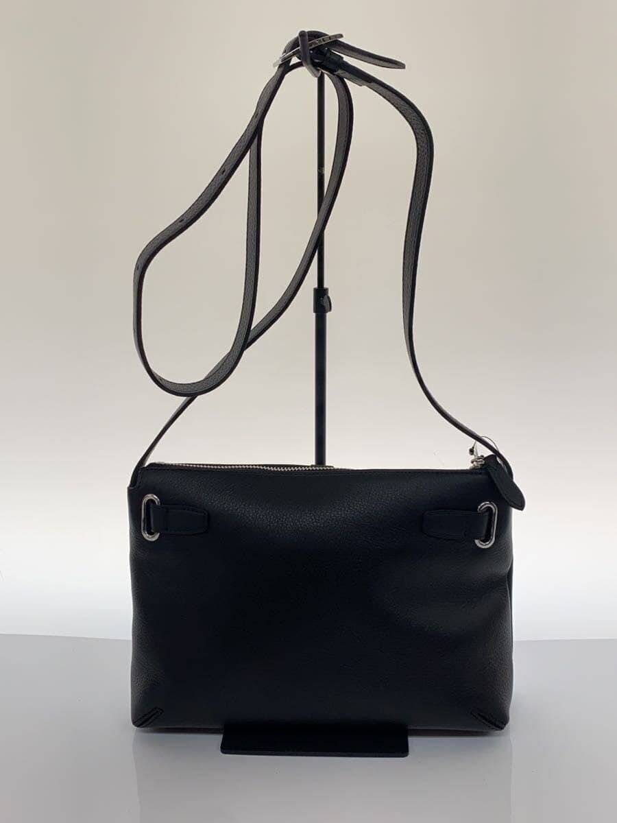 PELLE MORBIDA Shoulder Bag Cowhide Black PMO-MB081 3