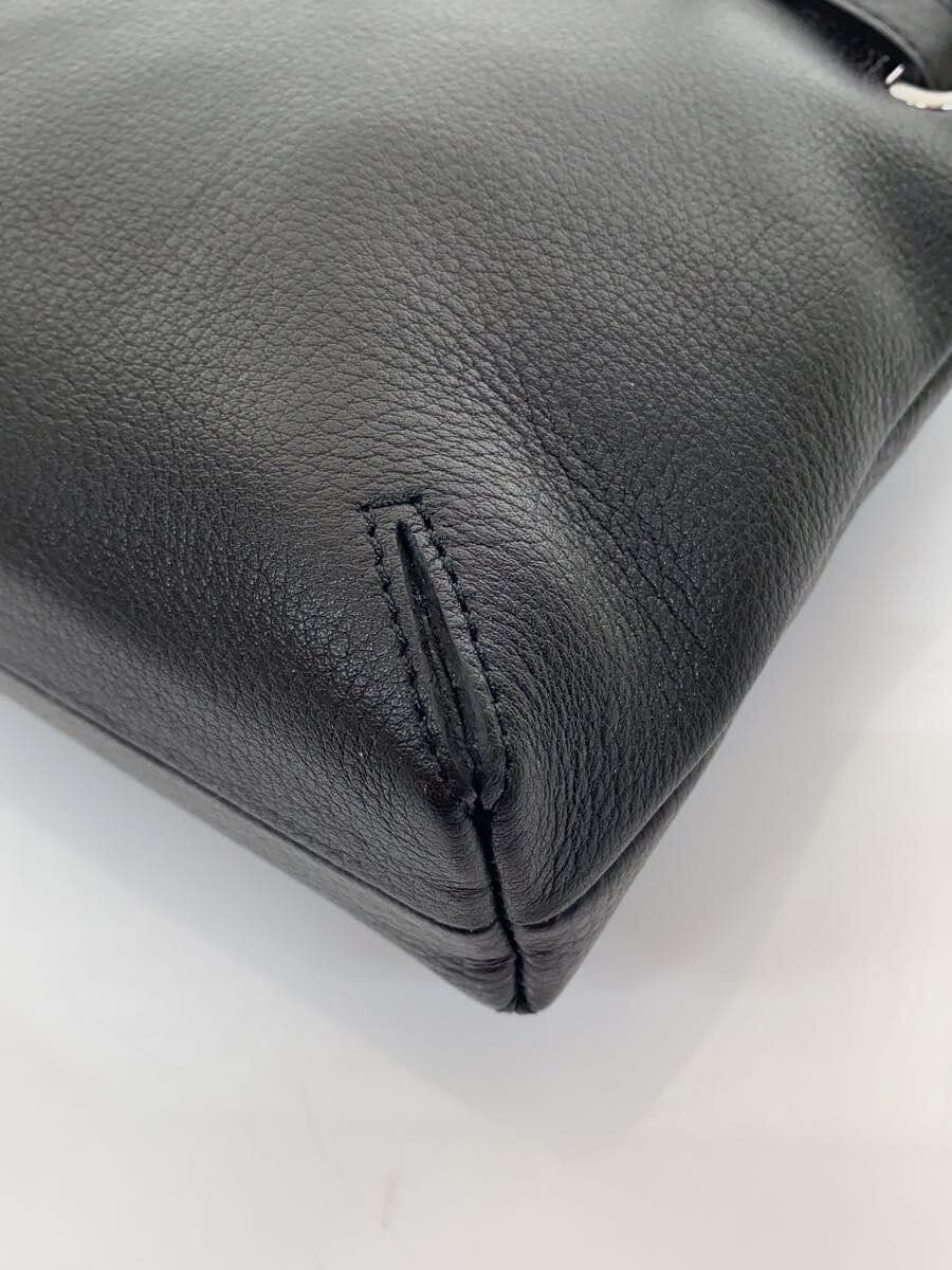 PELLE MORBIDA Shoulder Bag Cowhide Black PMO-MB081 7