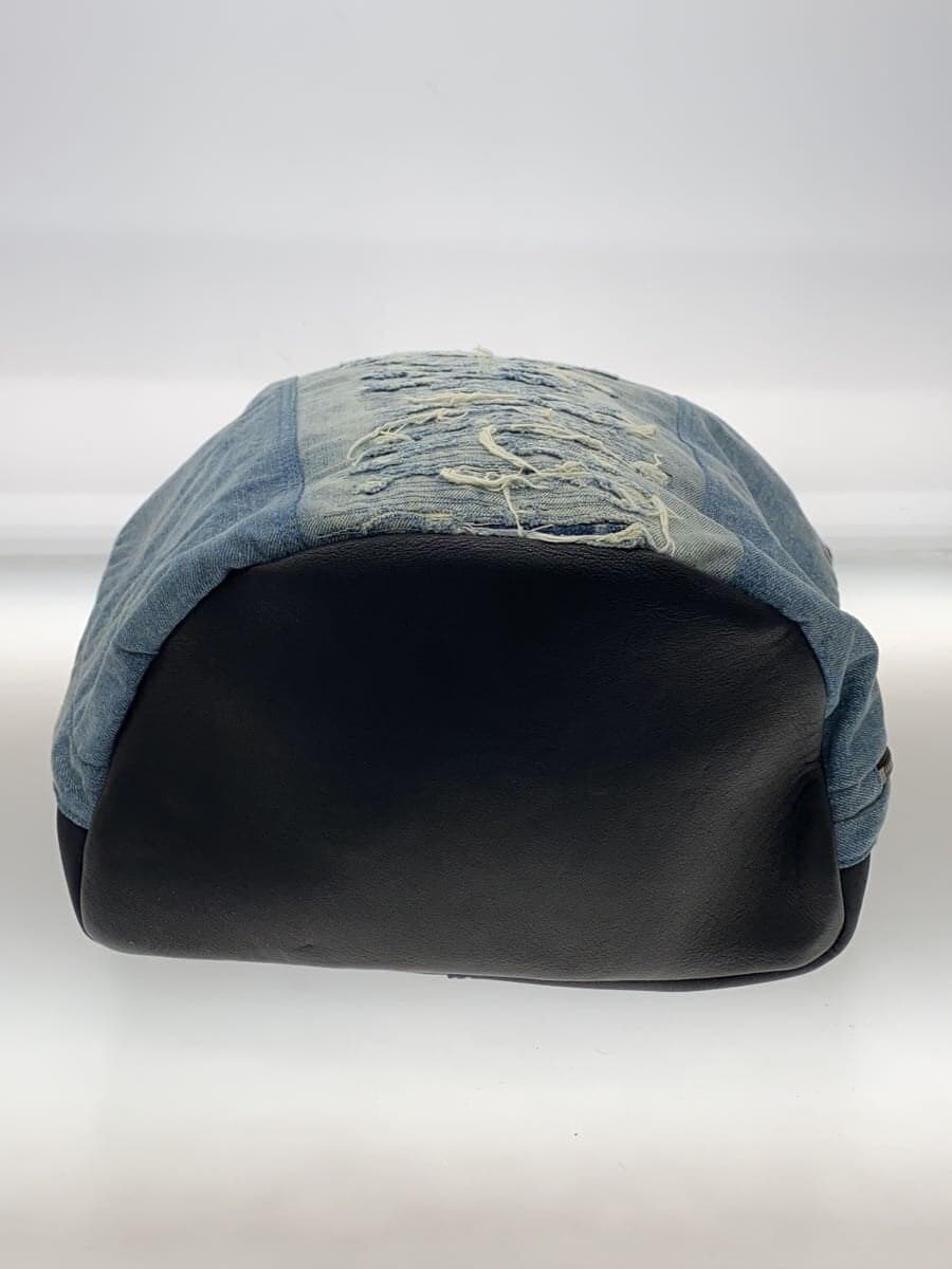 DIESEL M-MOHICANEYE BACK Denim × Leather × Canvas Denim BLU X05313 4