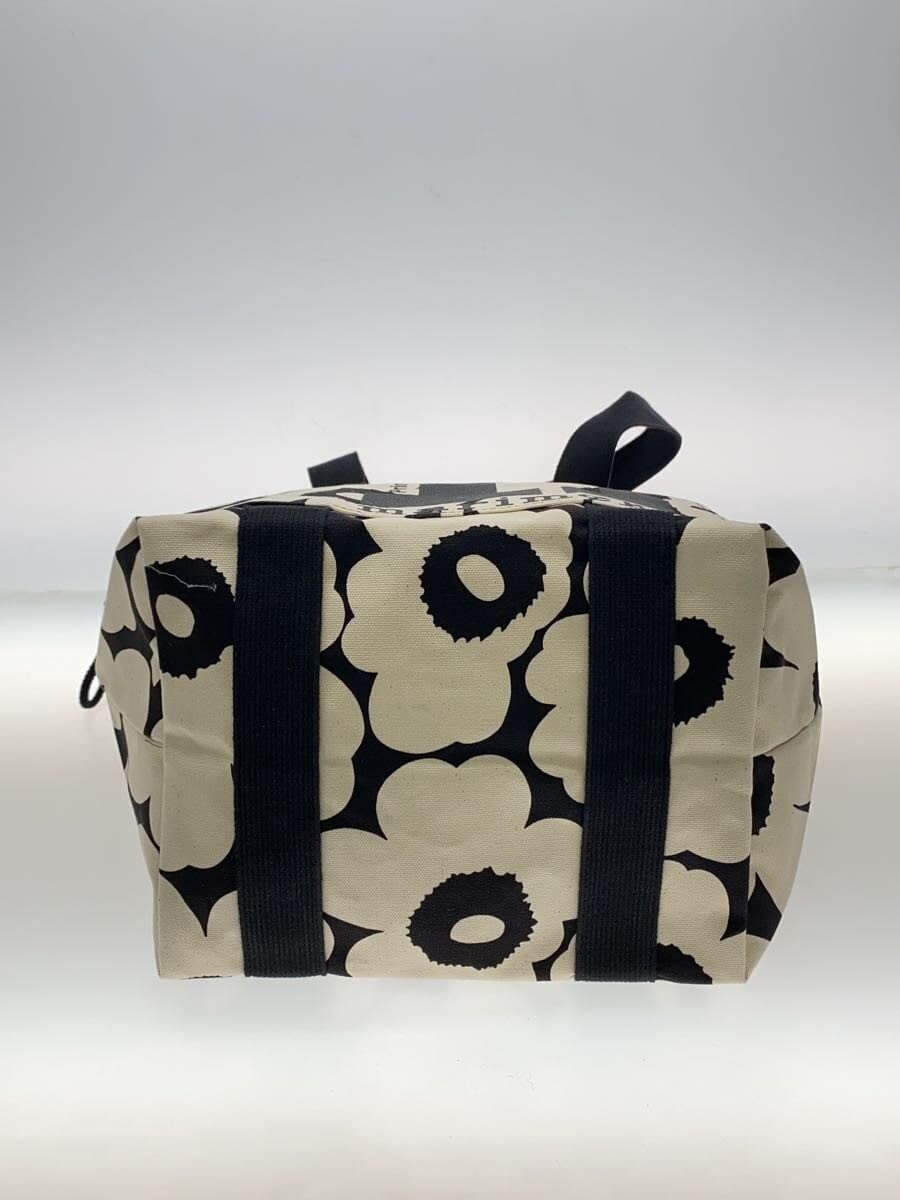 marimekko Mono City Tote Unikko Cotton BLK 092196 4