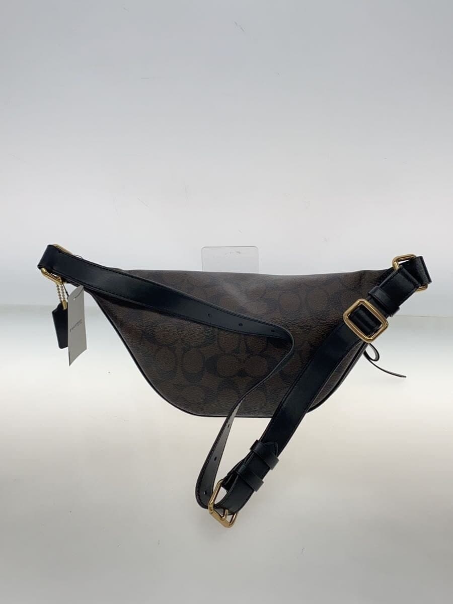 COACH Waist Bag Signature Brown -- BRW Allover Pattern F48740 3