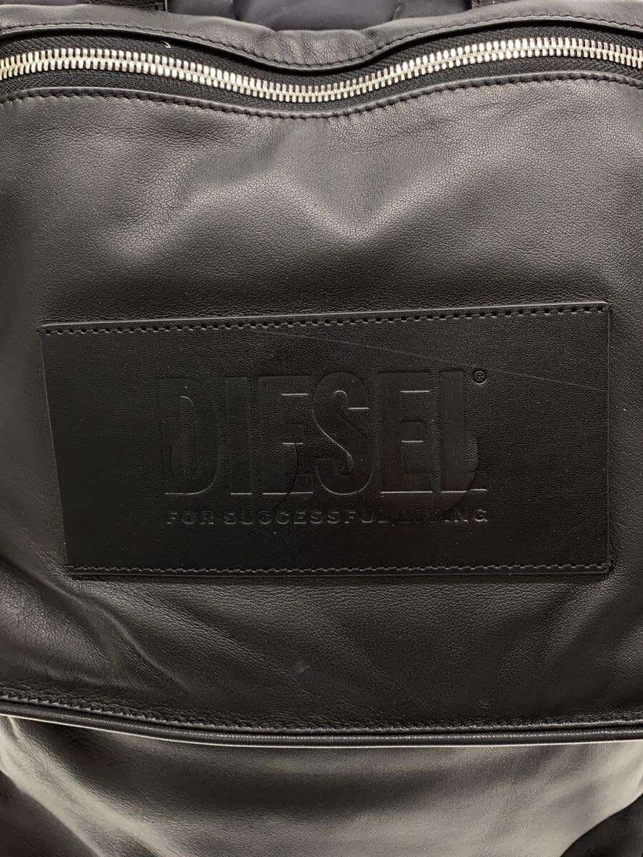 DIESELJULIET Nylon × Leather Combination BLK X08133 5