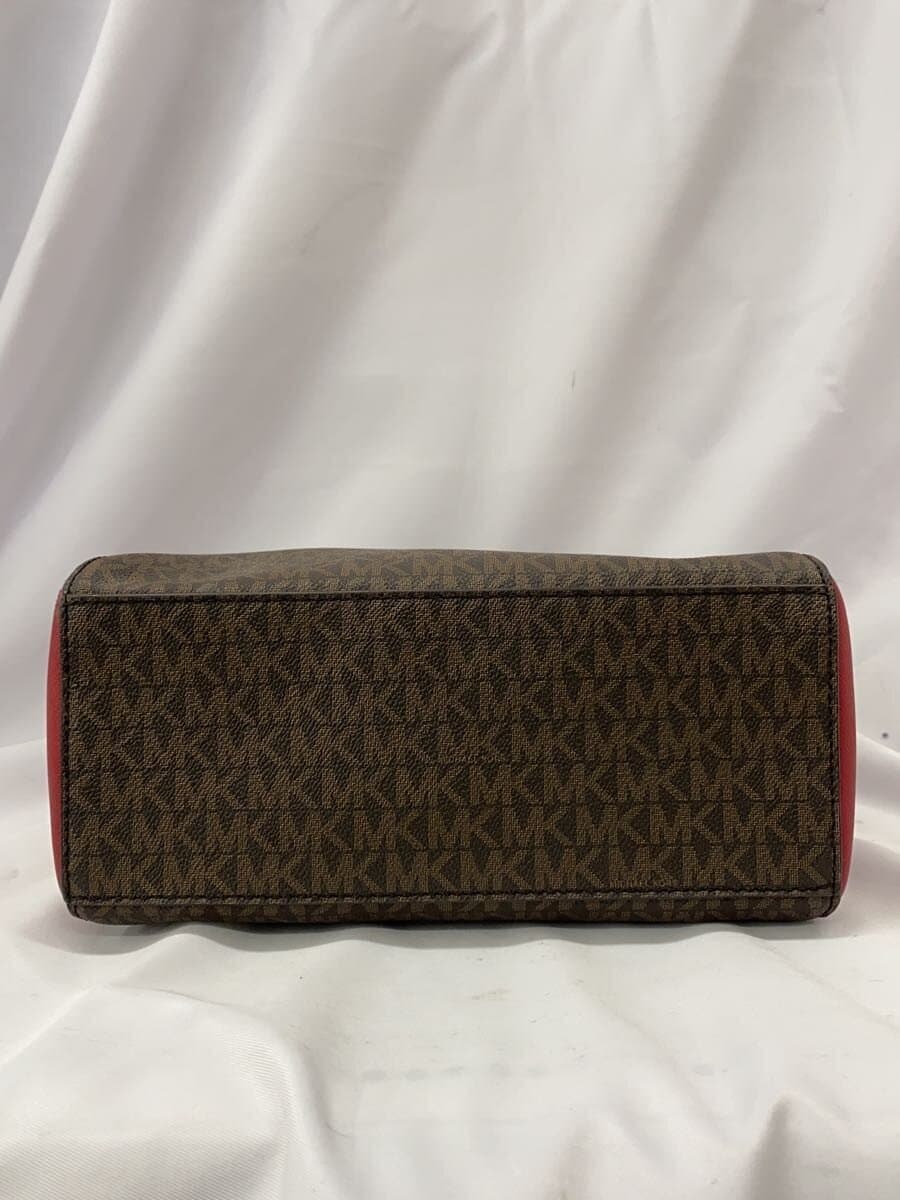 MICHAEL KORS Shoulder Bag Leather RED All Over Pattern 35s9gc6m6b 4