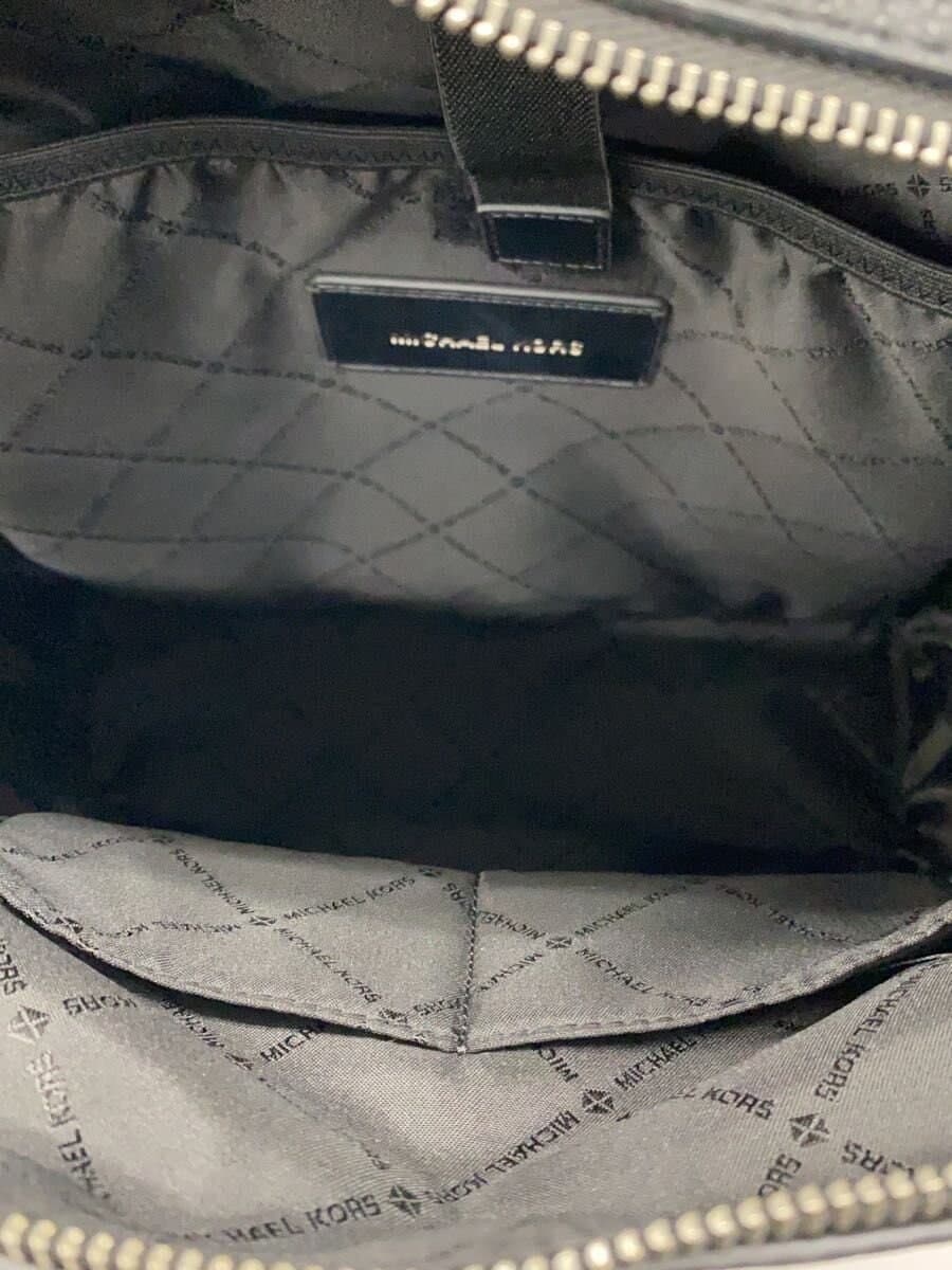 MICHAEL KORS Backpack Leather Black 37s4lpcb8l 6
