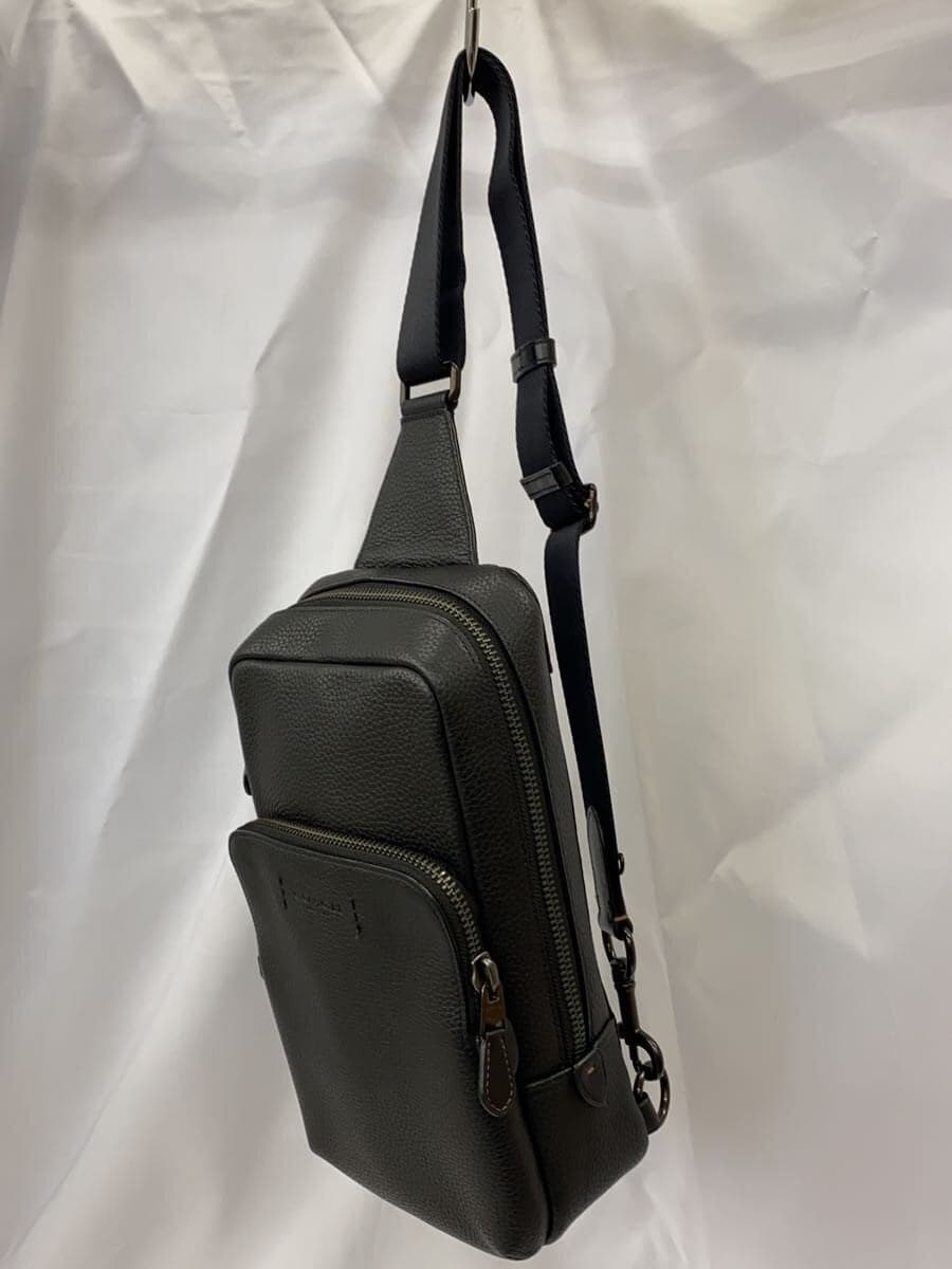 COACH Shoulder Bag Leather Black C5331 2
