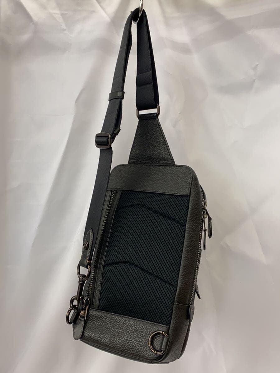 COACH Shoulder Bag Leather Black C5331 3