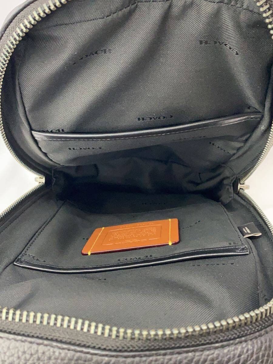 COACH Shoulder Bag Leather Black C5331 6