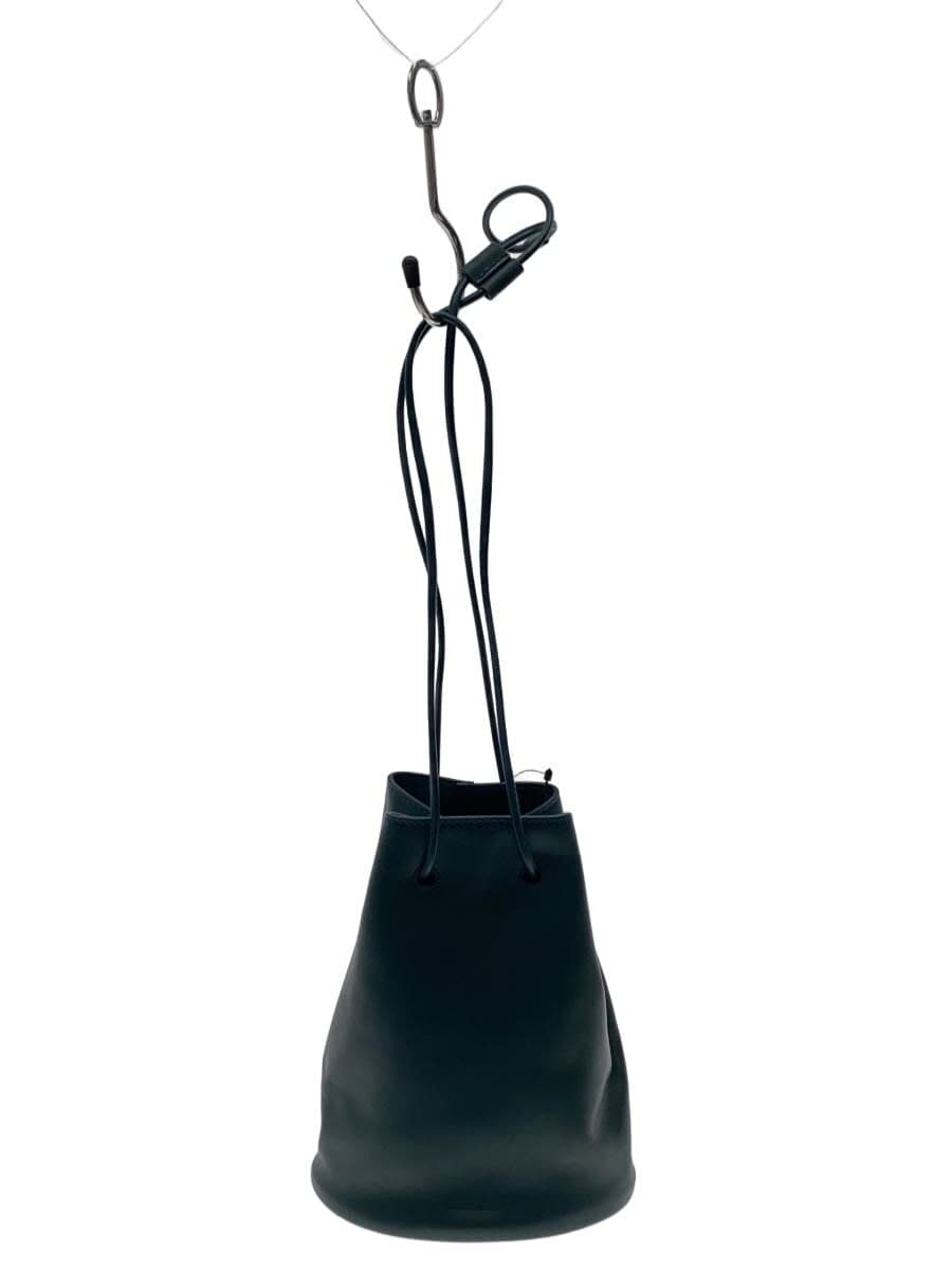 JIL SANDER shoulder bag leather GRN plain