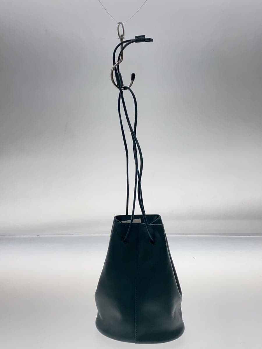 JIL SANDER shoulder bag leather GRN plain 3