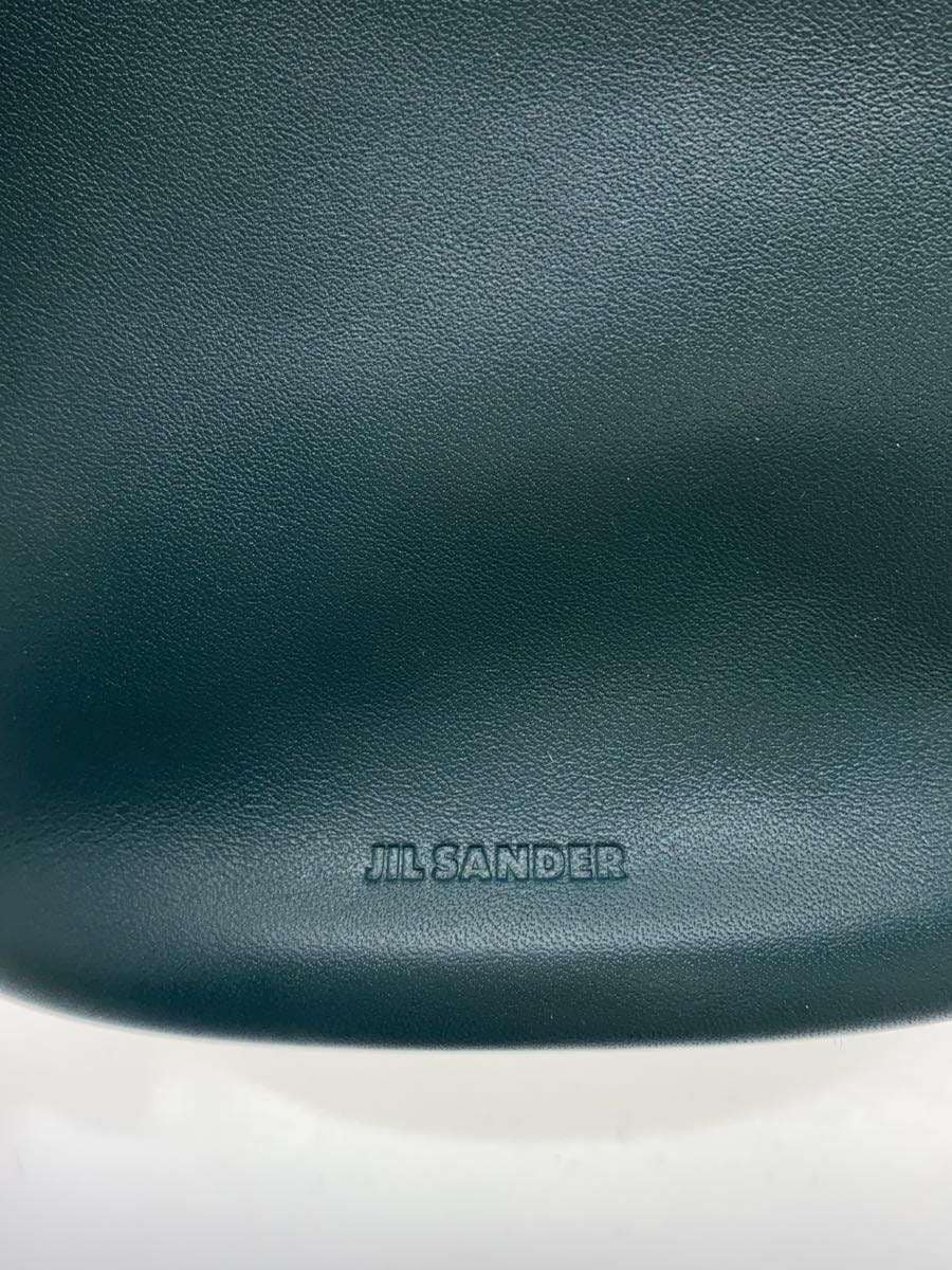 JIL SANDER shoulder bag leather GRN plain 5