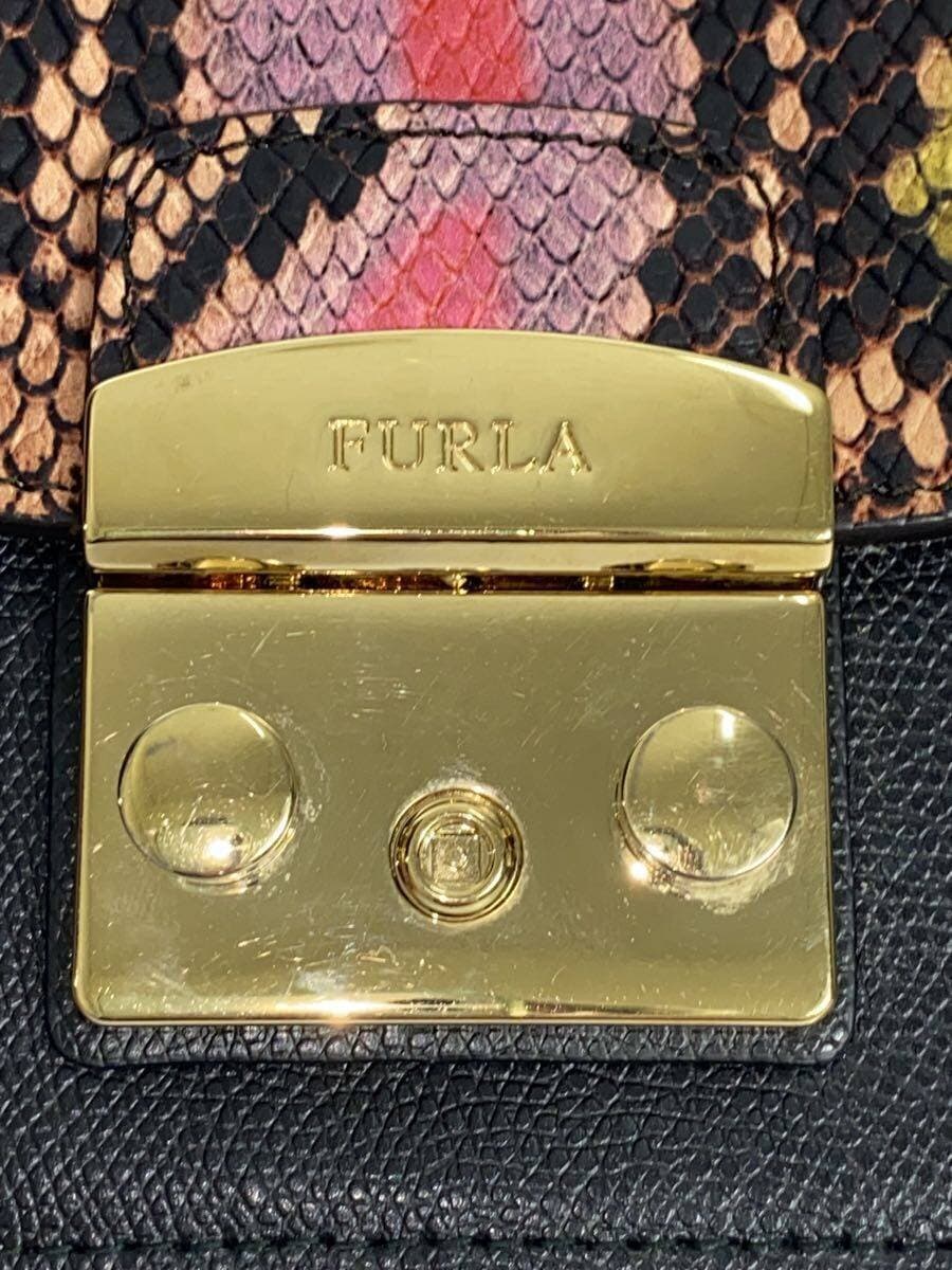 FURLA Shoulder Bag BLK G6565 5