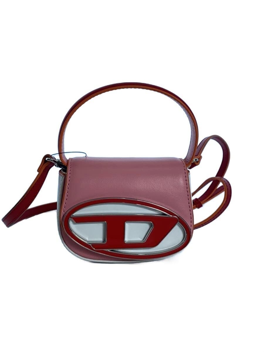 DIESEL1DR Shoulder Bag Leather PNK Solid X08709