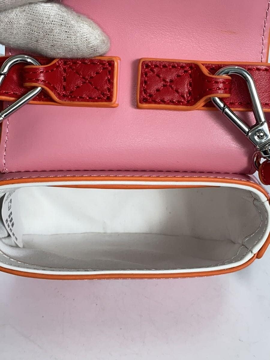 DIESEL1DR Shoulder Bag Leather PNK Solid X08709 6