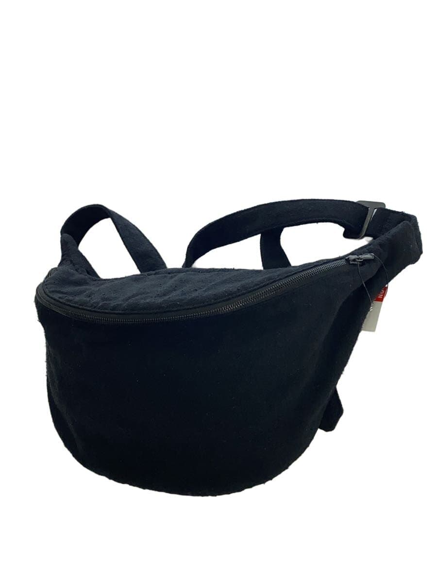 COMOLI Waist Bag -- BLK B01-07004 Silk Nep Waist Bag 25SS 2