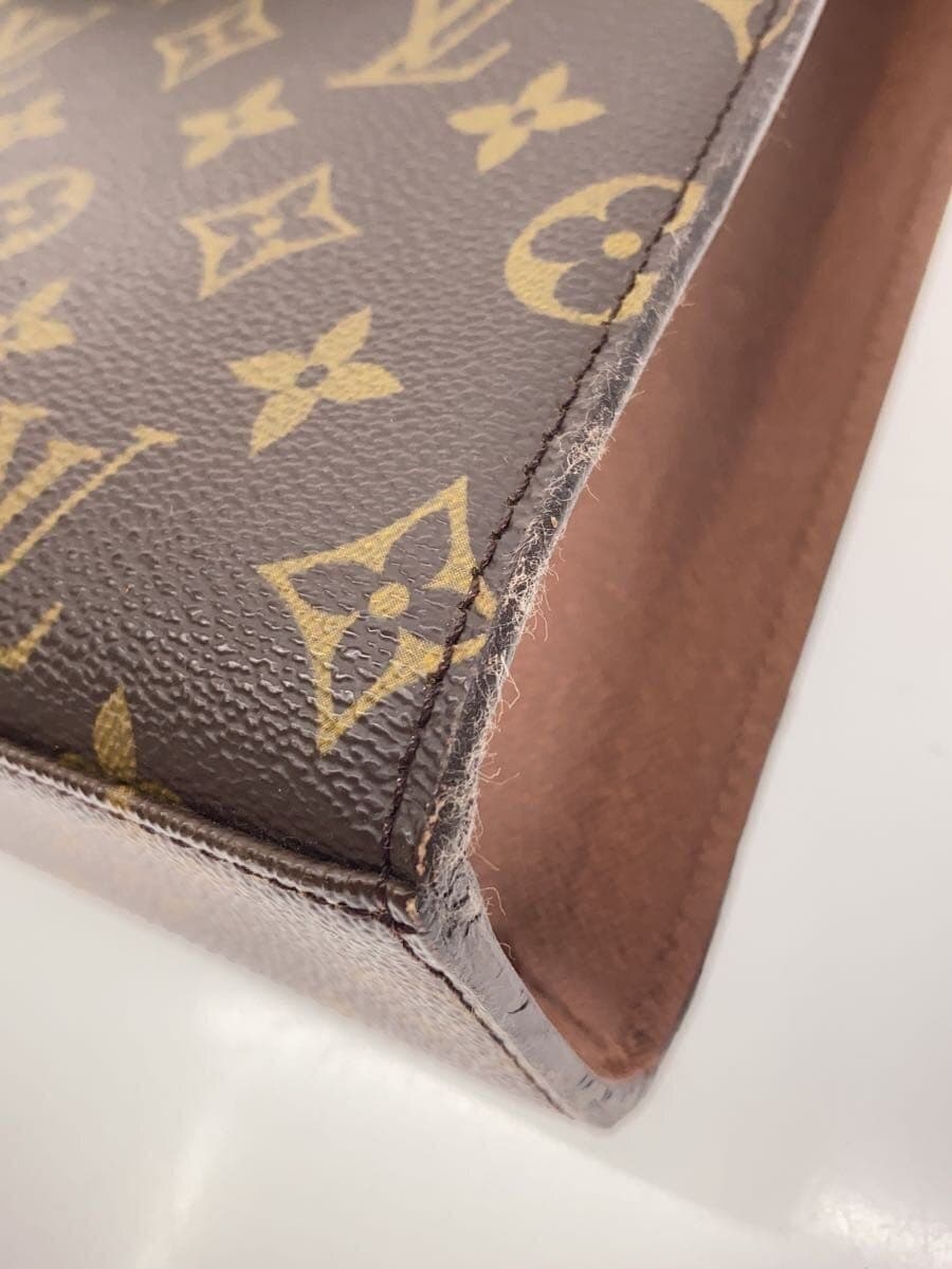 LOUIS VUITTON Malesherbes _Monogram Canvas PVC BRW 8