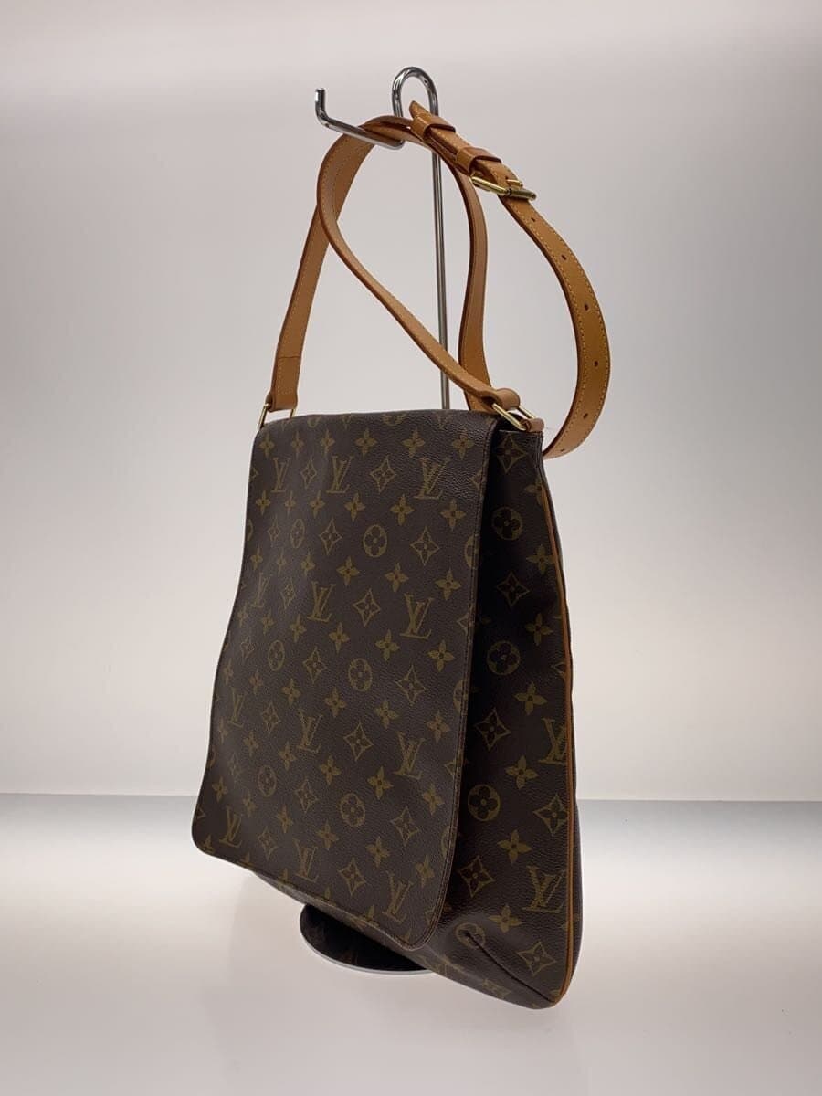 LOUIS VUITTON Musette_Monogram Canvas PVC BRW 2