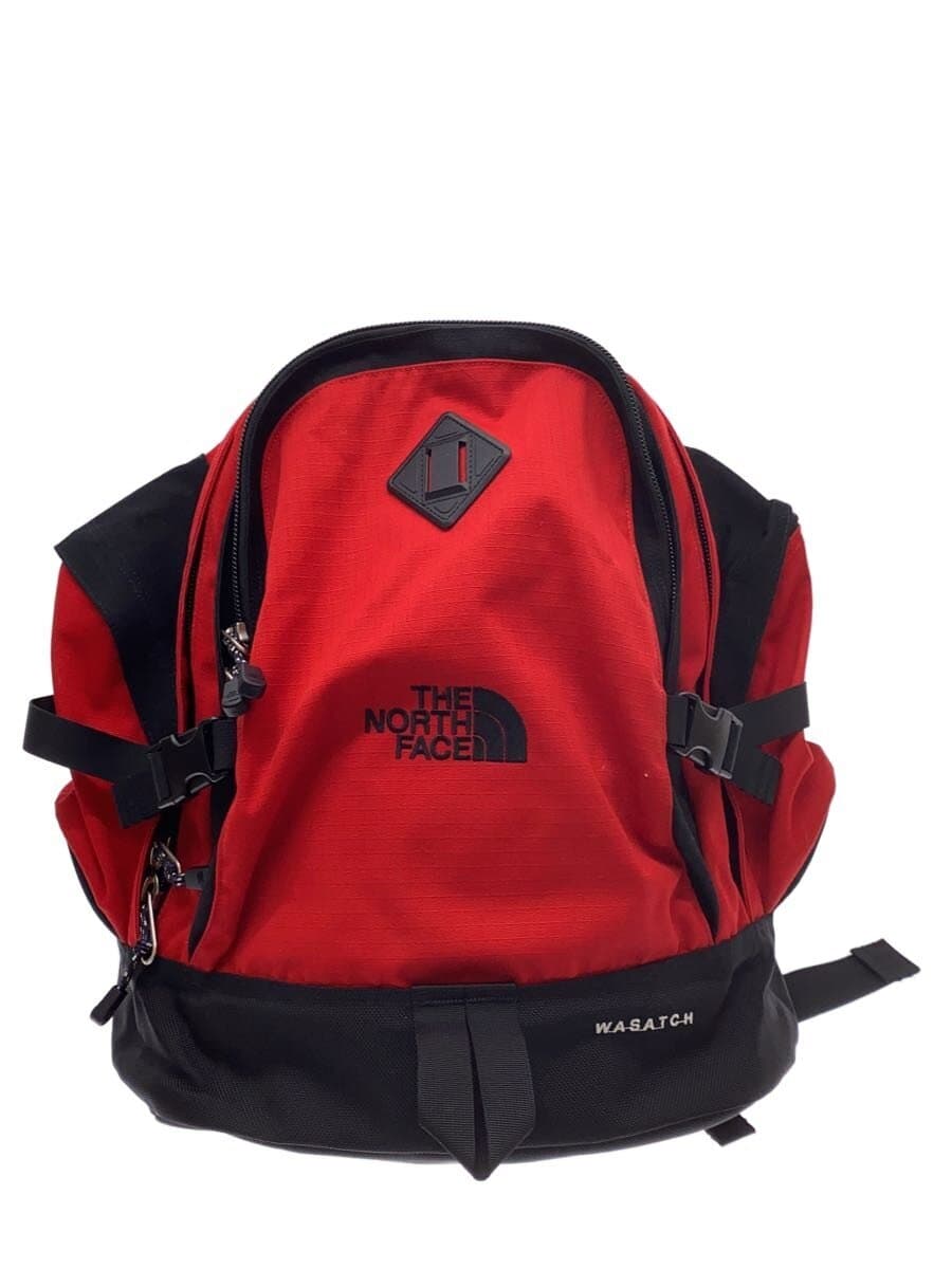 THE NORTH FACE Backpack Polyester RED NF0A3KUQ ※Inside With Stain