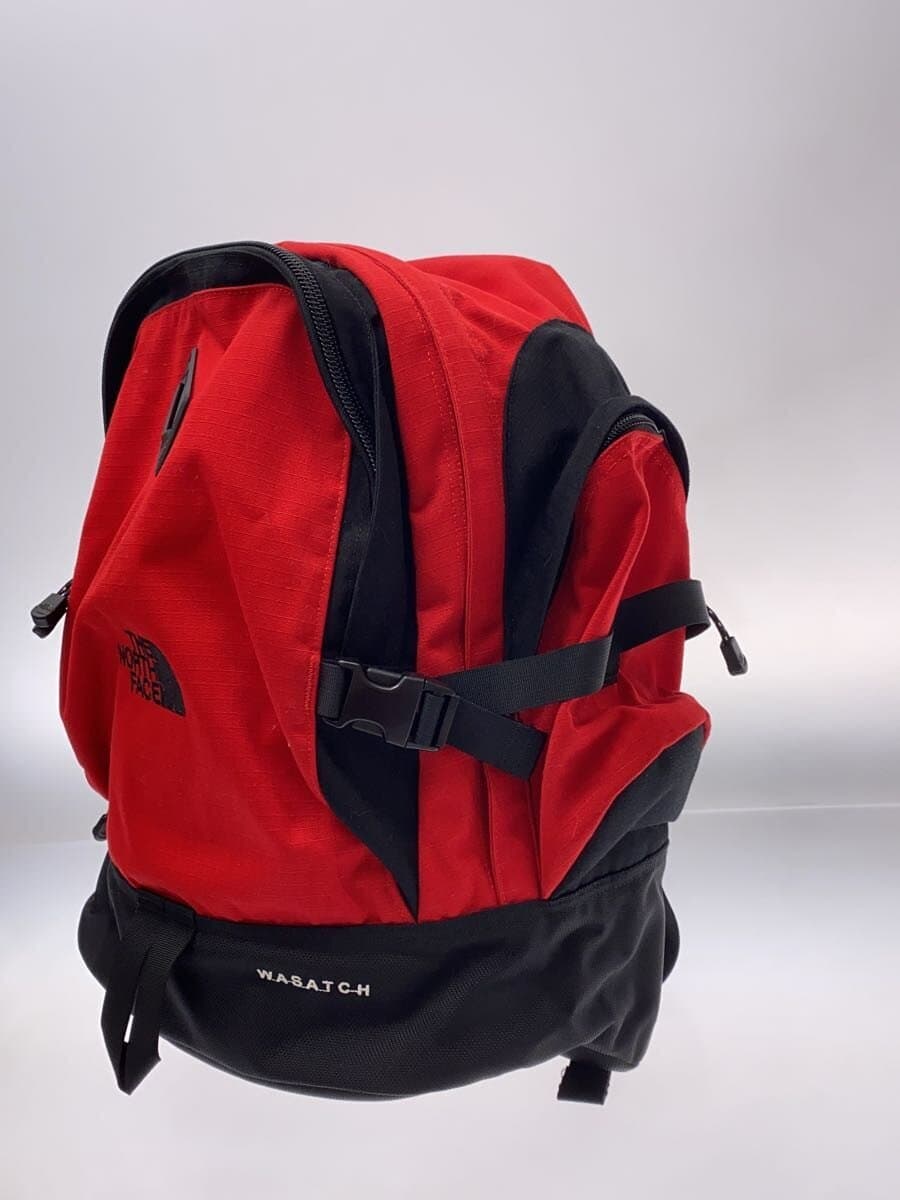 THE NORTH FACE Backpack Polyester RED NF0A3KUQ ※Inside With Stain 2