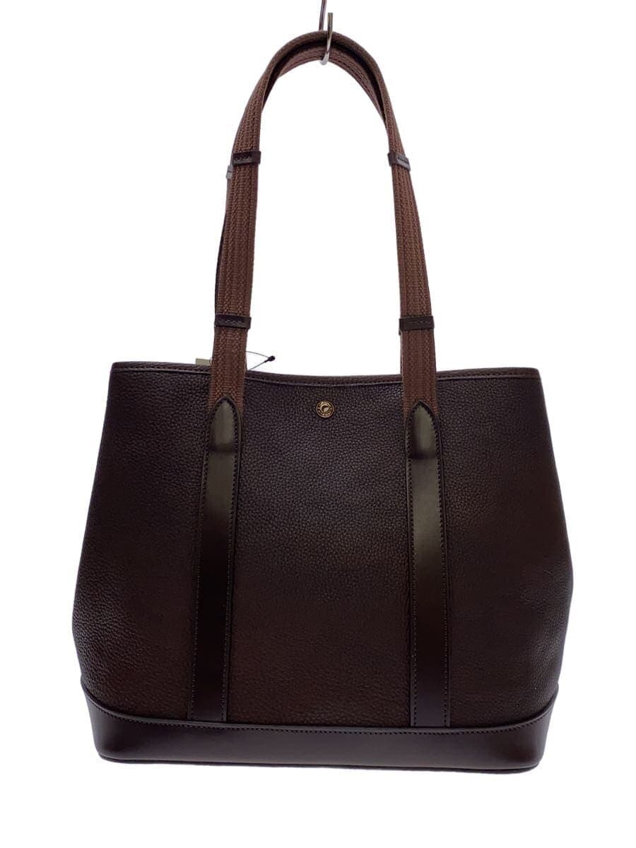 SOMES SADDLE Bag Leather BRW Solid Color