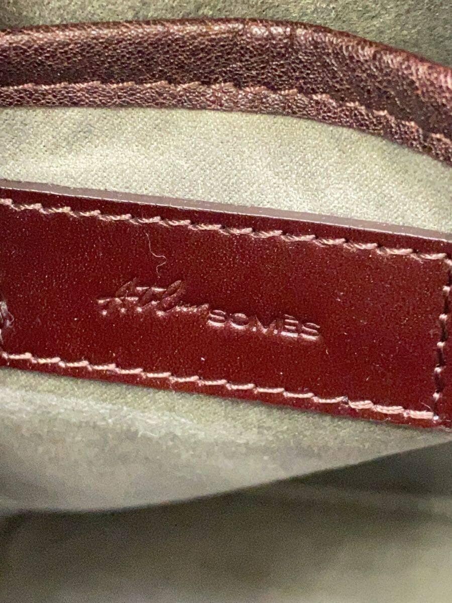 SOMES SADDLE Bag Leather BRW Solid Color 5