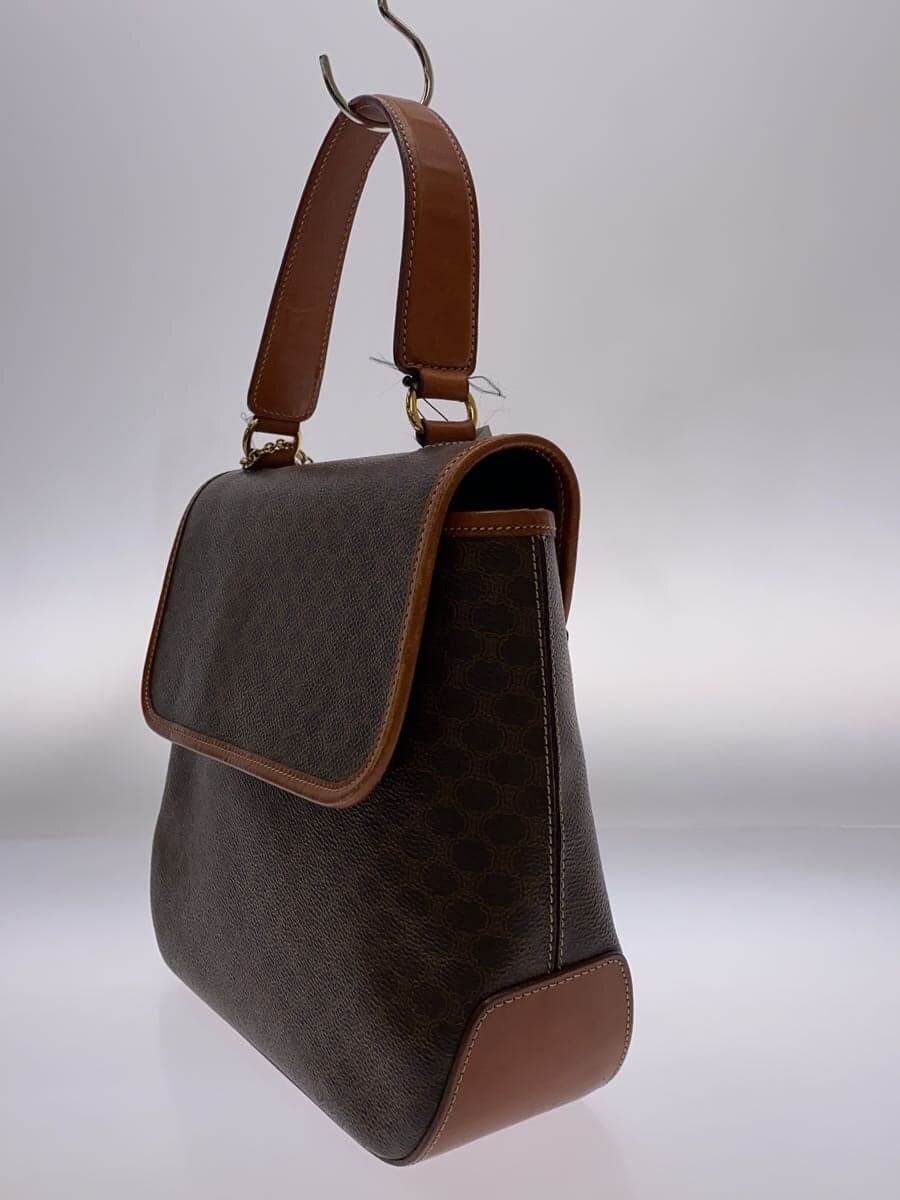 CELINE shoulder bag PVC Brown All-over pattern 2