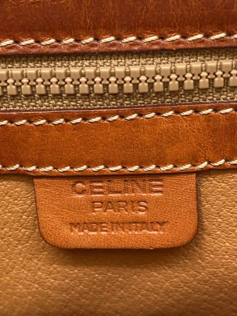 CELINE shoulder bag PVC Brown All-over pattern 5