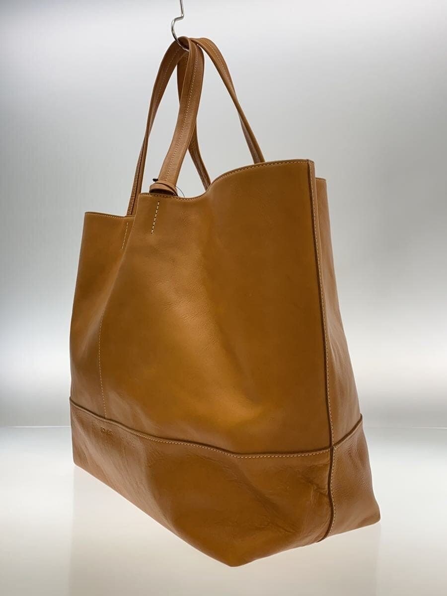 SOMES SADDLE Tote Bag Leather CML Plain 2