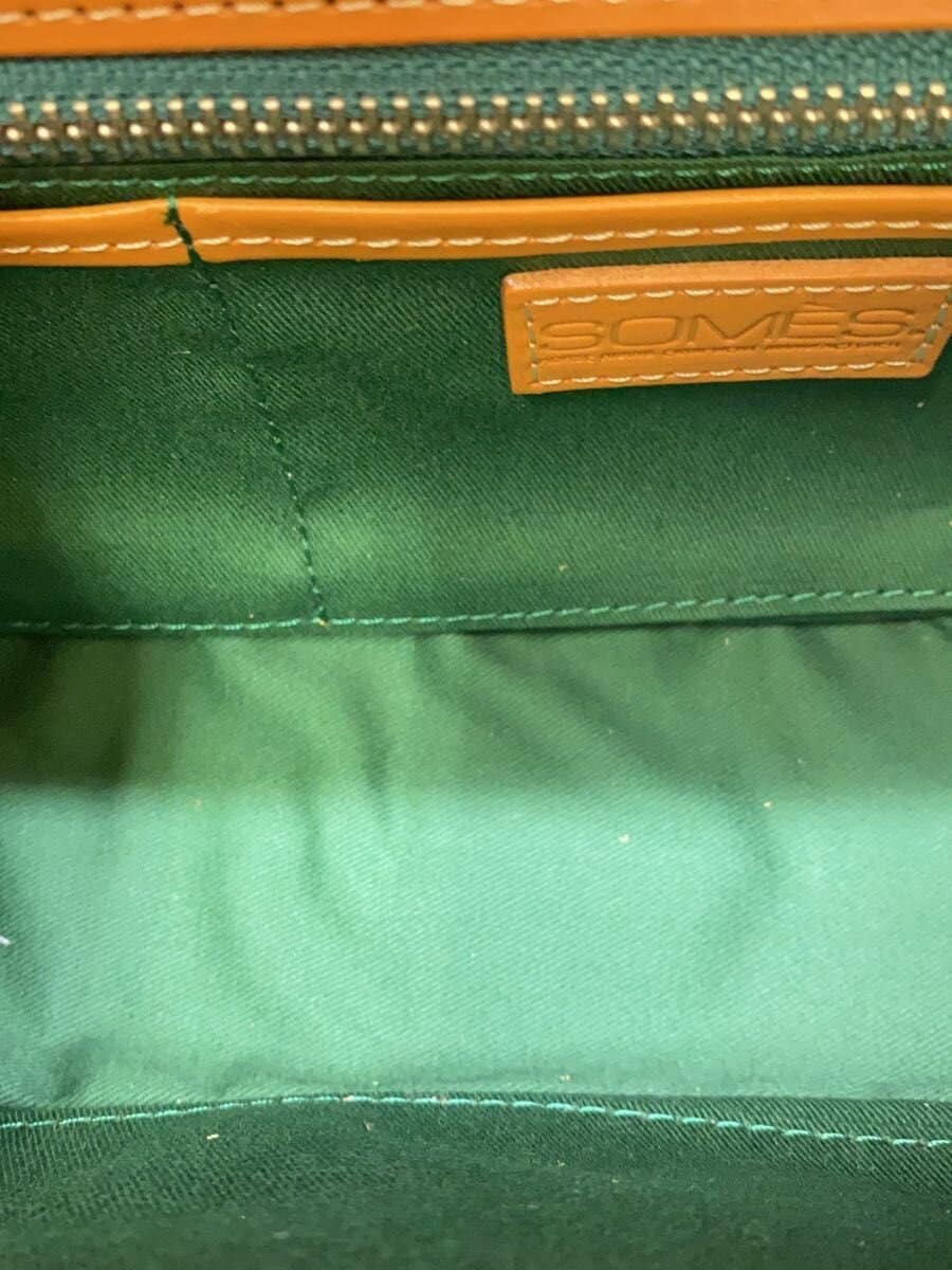 SOMES SADDLE Shoulder Bag Leather BRW 6