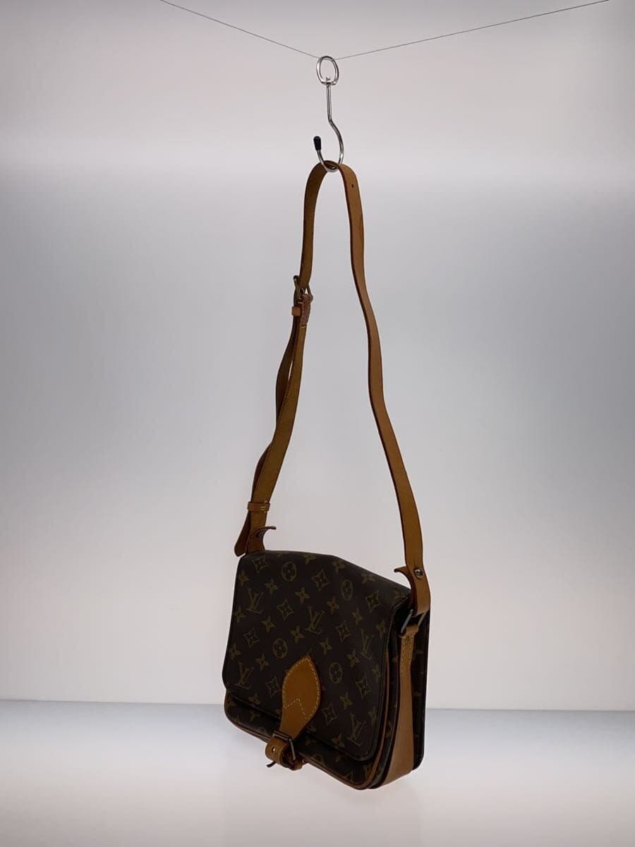 LOUIS VUITTON Cartouchiere MM_Monogram Canvas PVC BRW 2