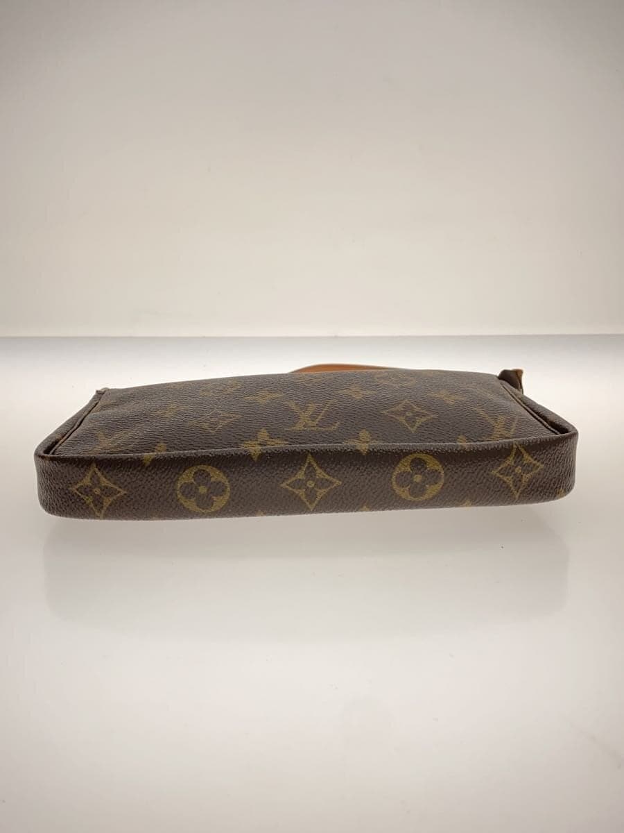 LOUIS VUITTON 1) Pochette Accessoires Monogram Canvas PVC BRW M51980 4