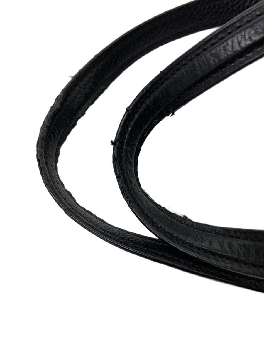 COACH Tote Bag Leather BLK Solid 89486 8