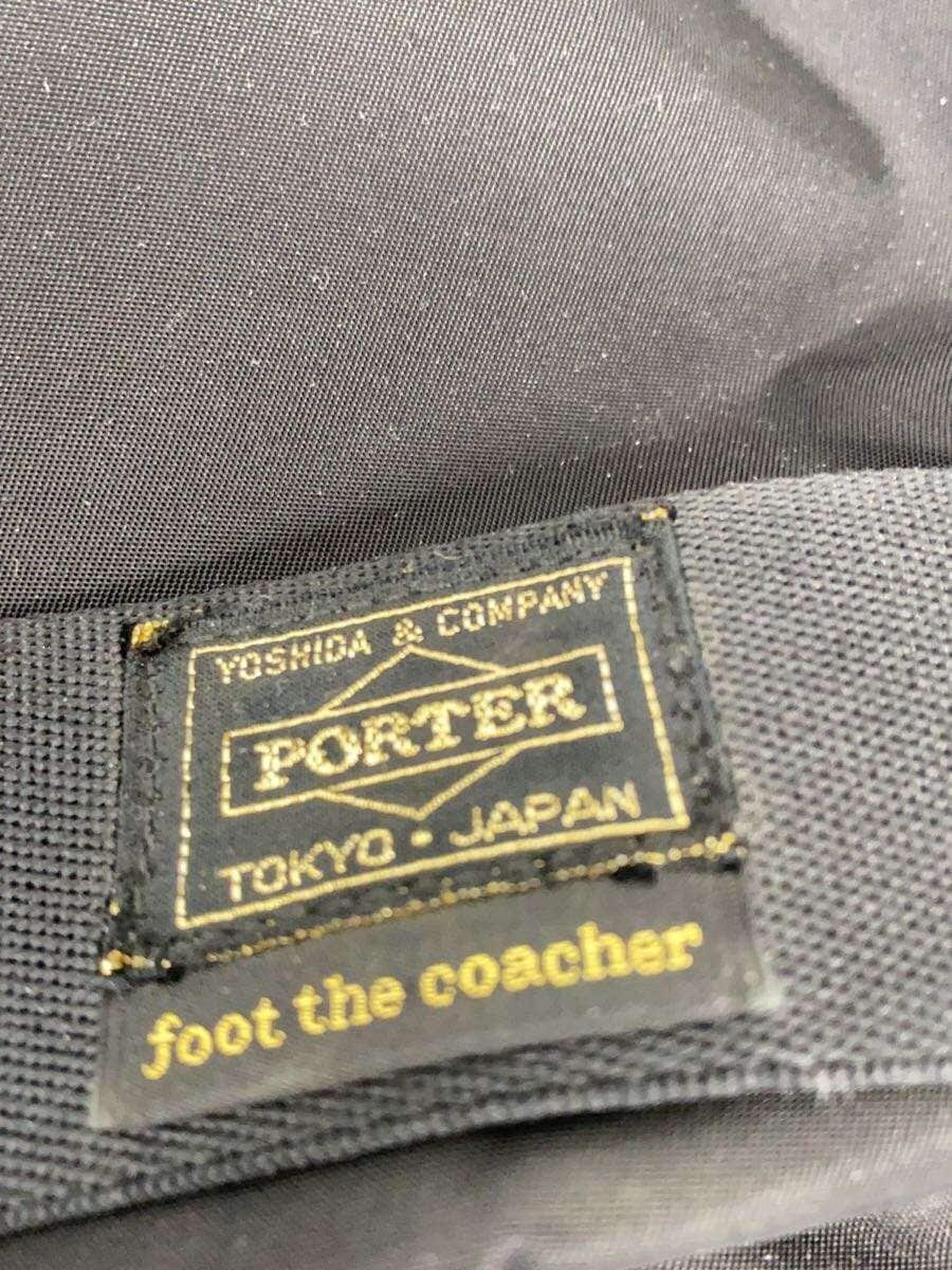 PORTER × foot the coacher briefcase -- BLK 5