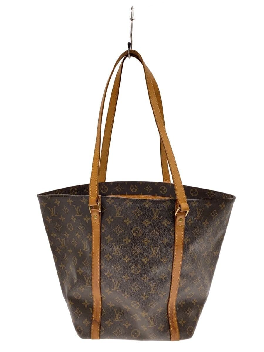 LOUIS VUITTON Sac Shopping_Monogram Canvas PVC BRW All-over Print M51108