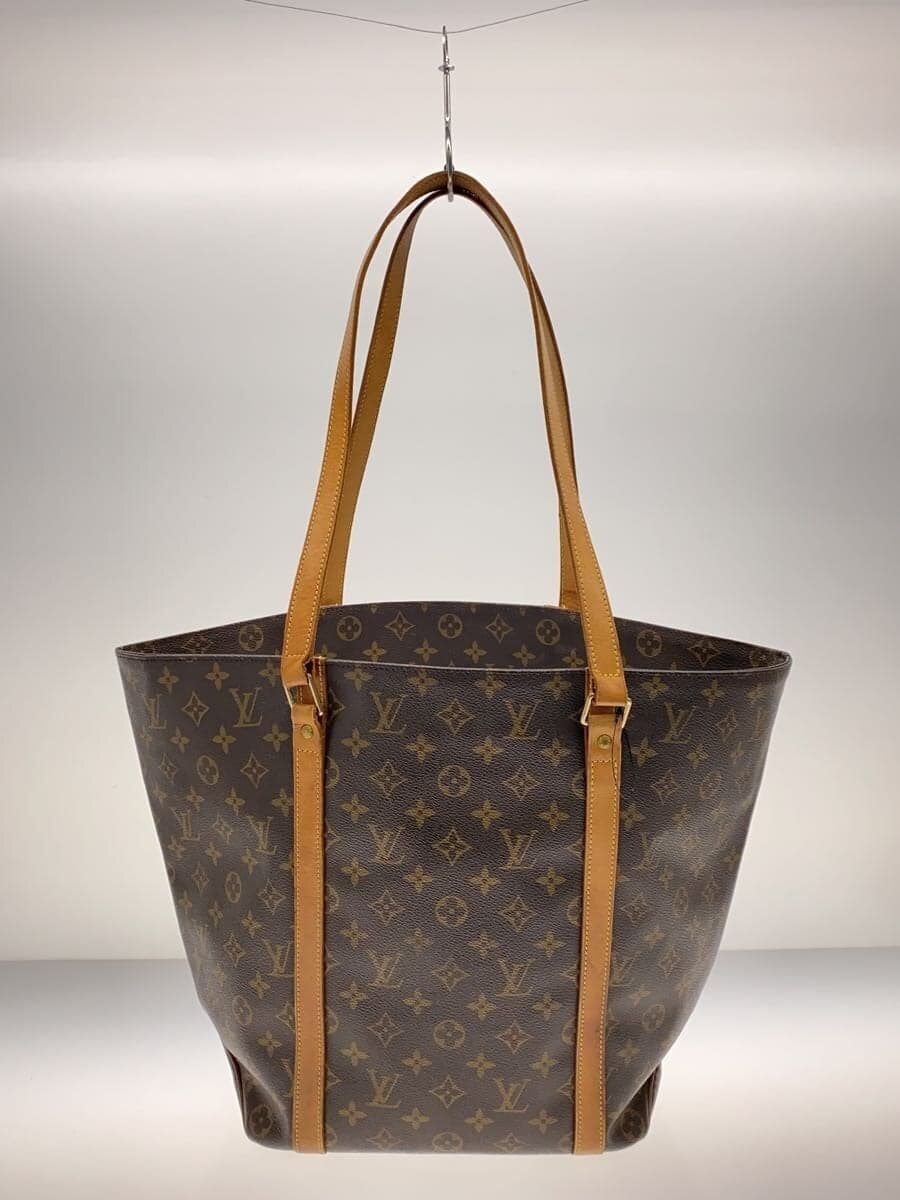 LOUIS VUITTON Sac Shopping_Monogram Canvas PVC BRW All-over Print M51108 3