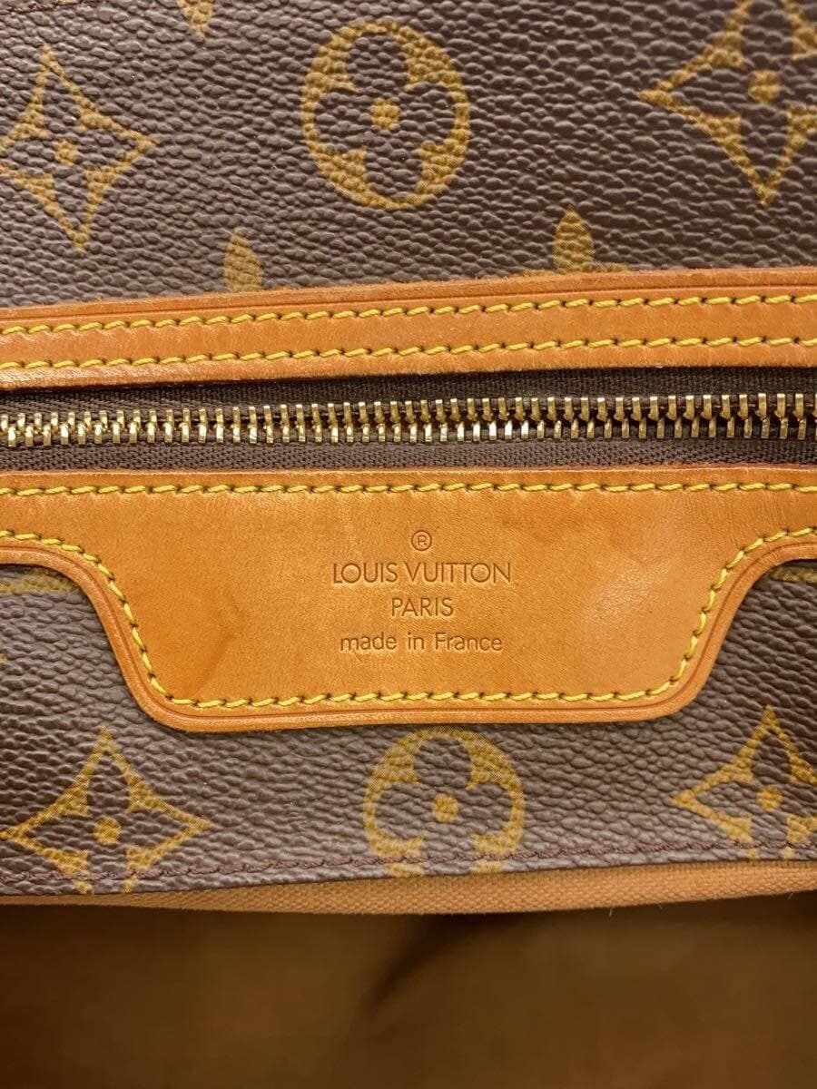 LOUIS VUITTON Sac Shopping_Monogram Canvas PVC BRW All-over Print M51108 5