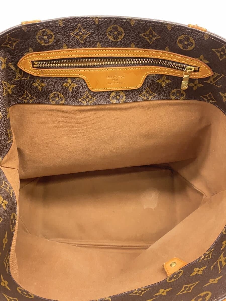 LOUIS VUITTON Sac Shopping_Monogram Canvas PVC BRW All-over Print M51108 6