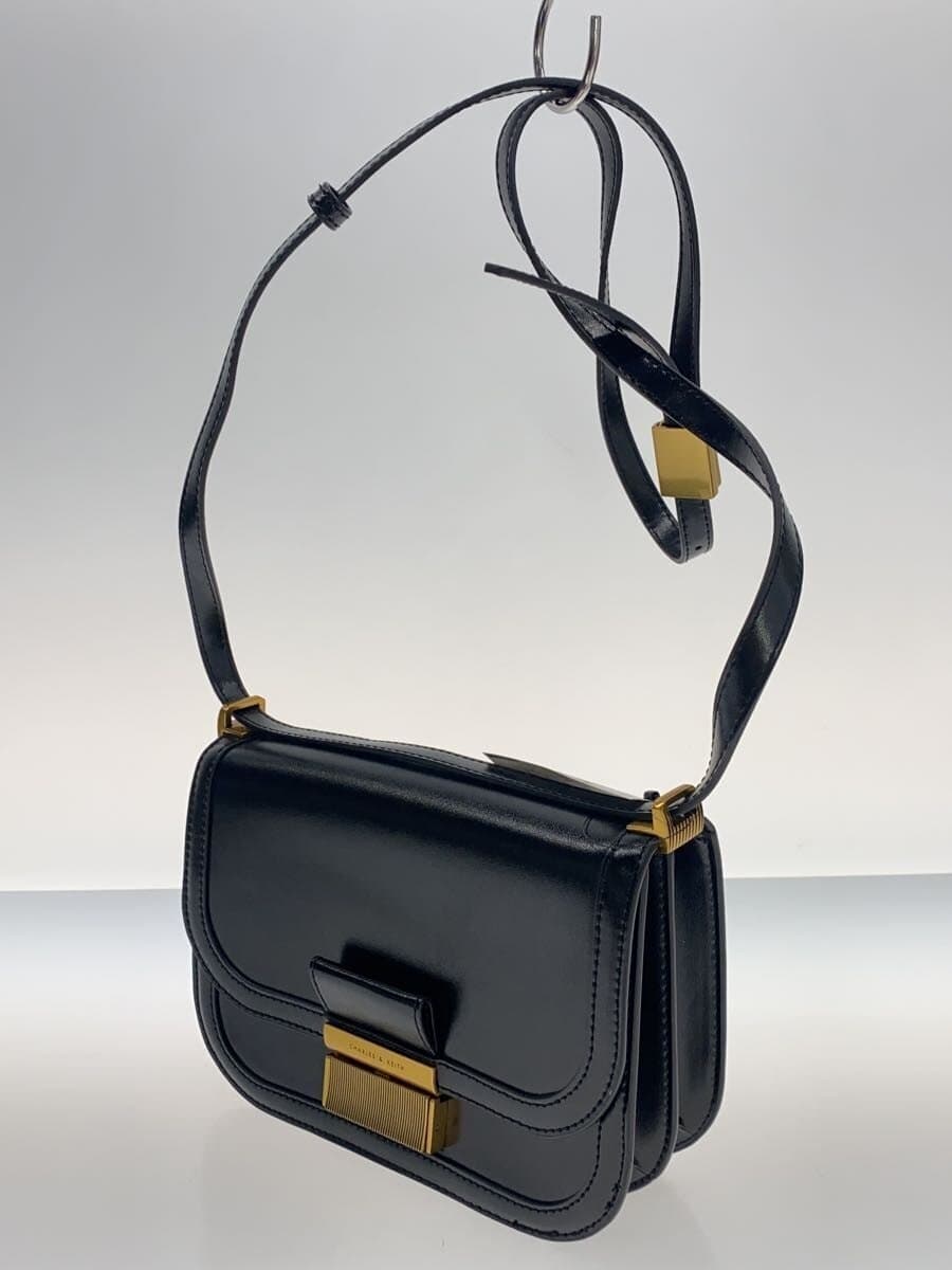 CHARLES&KEITH Shoulder Bag BLK Solid 2