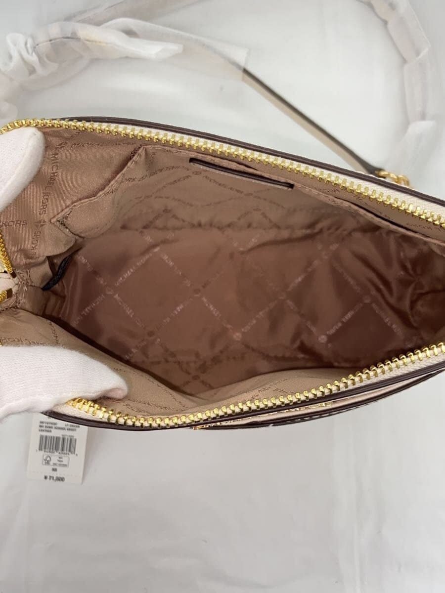 MICHAEL KORSJET SET TRAVEL Dome Crossbody Medium Leather CRM 35F1GTVC6T 4