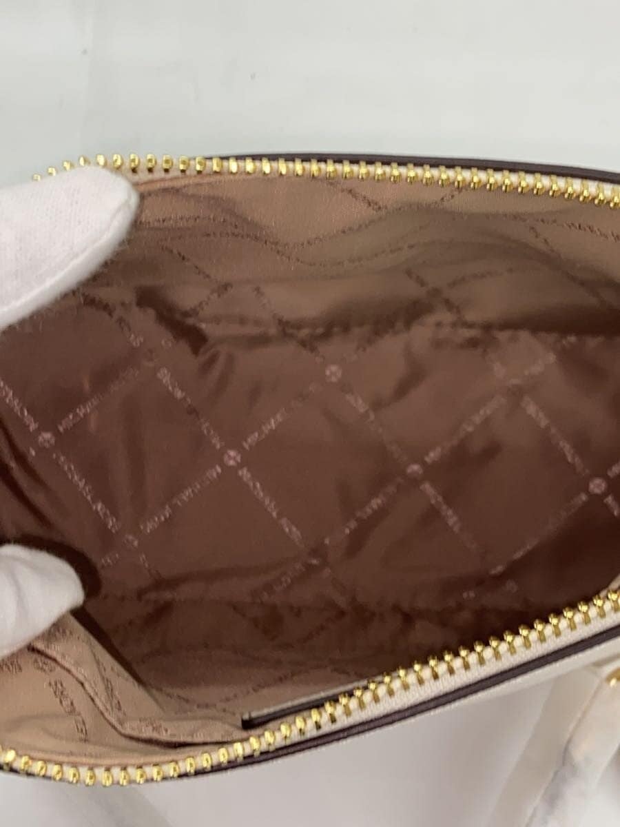 MICHAEL KORSJET SET TRAVEL Dome Crossbody Medium Leather CRM 35F1GTVC6T 6