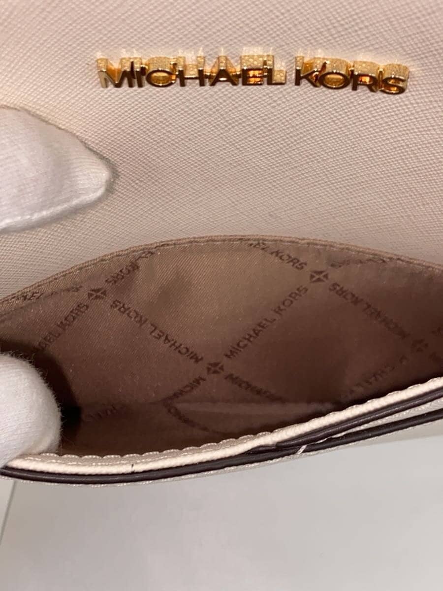 MICHAEL KORSJET SET TRAVEL Dome Crossbody Medium Leather CRM 35F1GTVC6T 7