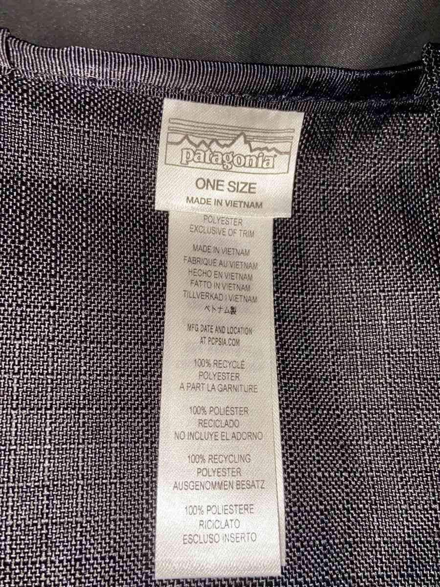 Patagonia BLACK HOLE GEAR TOTE 61L Polyester Black STY49276FA24 5