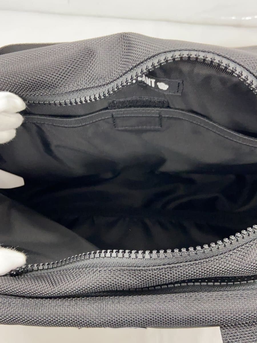 MARY QUANT × NEW ERA × NEW ERA Square Body Bag PVC Black Solid Color 4